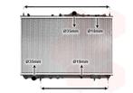 RADIATOR VOOR MITSUBISHI CARISMA 1999-2004 822291, Ophalen of Verzenden, Nieuw