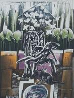 Eugenio Chicano (1935-20 - La jaula de los pajaros, Antiek en Kunst