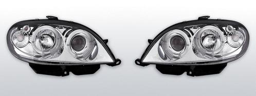 Koplampen Angel Eyes |Citroen Saxo 2000- | chroom, Auto-onderdelen, Verlichting, Nieuw, Verzenden