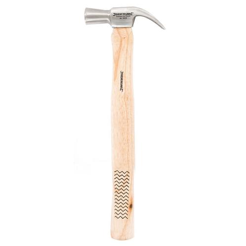 Silverline Klauwhamer - Gesmede Stalen Kop - Essenhouten..., Doe-het-zelf en Verbouw, Gereedschap | Handgereedschap, Nieuw, Ophalen of Verzenden