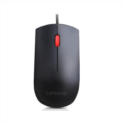 Lenovo 4Y50R20863 Muis 1600 dpi  zwart, Computers en Software, Muizen, Linkshandig, Rechtshandig, Bedraad, Nieuw, Ophalen of Verzenden