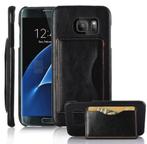Galaxy S7 Edge Leren Back Cover Hoesje Met Pasjesvakje, Telecommunicatie, Mobiele telefoons | Hoesjes en Frontjes | Samsung, Nieuw
