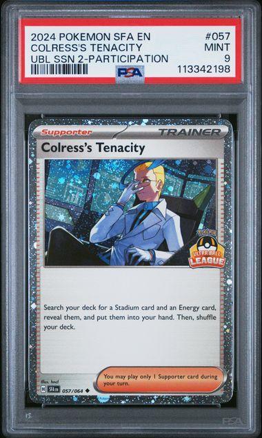 PSA 9 | Colresss Tenacity Ultra Ball League S2 | Shrouded, Hobby en Vrije tijd, Verzamelkaartspellen | Pokémon, Ophalen of Verzenden
