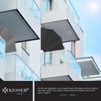 KESSER® opvouwbaar balkonscherm met muurbeugel - 140x140cm -, Tuin en Terras, Verzenden, Zo goed als nieuw