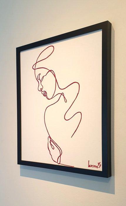 Liesens - Just want to be loved, Antiek en Kunst, Kunst | Schilderijen | Modern