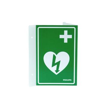 AED wandbord (groen) beschikbaar voor biedingen