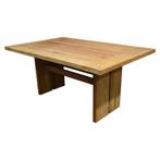 Paris lounge-diningtafel 140x90xH63 cm, Ophalen of Verzenden, Nieuw, Teakhout