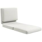 TRUUSK Vloersofa 3-in-1 Opvouwbaar Slaapbank Met Fluweelacht, Huis en Inrichting, Verzenden, Nieuw