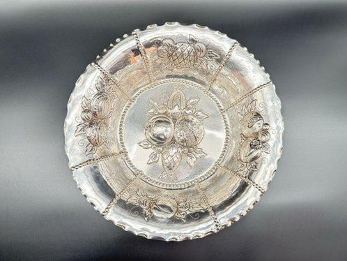 Fruitschaal - .800 zilver - Zilveren fruitmand, Antiek en Kunst, Antiek | Goud en Zilver