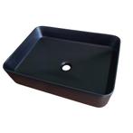 SALE - Silva 50 - Mat zwart - Waskom -  -  - Keramiek -, Ophalen of Verzenden, Nieuw