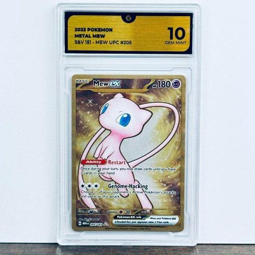 Pokémon Graded card - Metal Mew - GG 10, Hobby en Vrije tijd, Verzamelkaartspellen | Pokémon