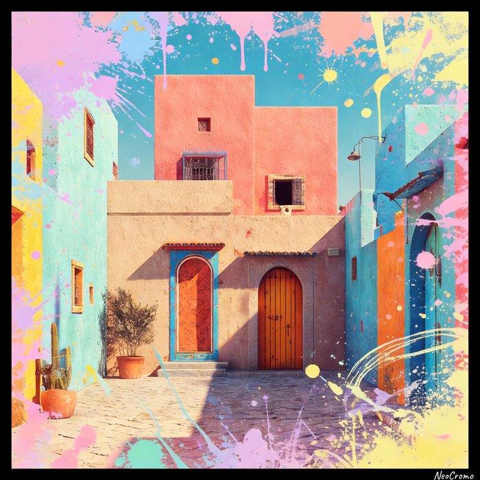 NeoCromo - Retro House Havana Limited Edition, Antiek en Kunst, Kunst | Designobjecten