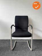 Ahrend 230 vergaderstoel - Zilvergrijs frame - Nieuwe stoffe, Vergader- of Presentatieruimte, Ophalen of Verzenden, Gebruikt, Stoel