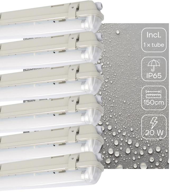 6 PACK - LEDs Light LED TL lamp met sensor 150 cm - Bewegin, Huis en Inrichting, Lampen | Overige, Nieuw, Verzenden