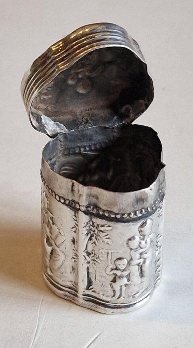 Lodereindoosje - .833 zilver - Nederland 2de gehalte, Antiek en Kunst, Antiek | Goud en Zilver