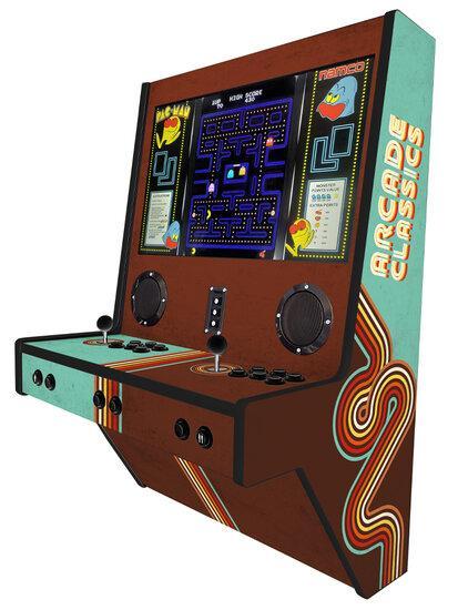 27 Custom WallCade Arcade Classics Vintage Design, Spelcomputers en Games, Spelcomputers | Overige, Verzenden