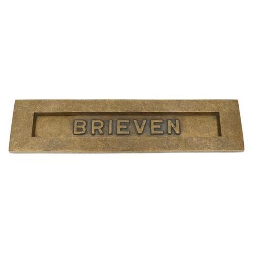 Brievenbus messing antiek, Doe-het-zelf en Verbouw, Hang- en Sluitwerk, Verzenden