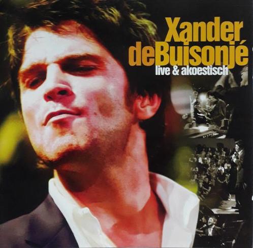 cd - Xander de Buisonje - Live &amp; Akoestisch, Cd's en Dvd's, Cd's | Nederlandstalig, Zo goed als nieuw, Verzenden