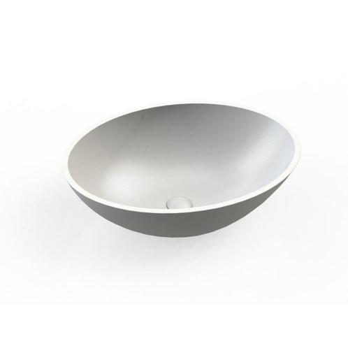 Waskom Aquasplash Prince Cast Marble 49x34 cm Ovaal Glans, Doe-het-zelf en Verbouw, Sanitair, Ophalen of Verzenden