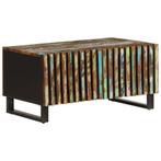 vidaXL Salontafel 80x51x40 cm massief acaciahout, Huis en Inrichting, Tafels | Salontafels, Verzenden, Nieuw, Overige houtsoorten