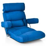 LIVSK Opvouwbare Vloerstoel - Verstelbare Rugleuning en Arml, Huis en Inrichting, Banken | Bankstellen, Verzenden, Nieuw