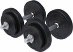 Gorilla Sports Dumbellset - Halterset - Kunststof - 20 kg (1, Huis en Inrichting, Verzenden, Nieuw