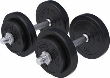 Gorilla Sports Dumbellset - Halterset - Kunststof - 20 kg (1 beschikbaar voor biedingen