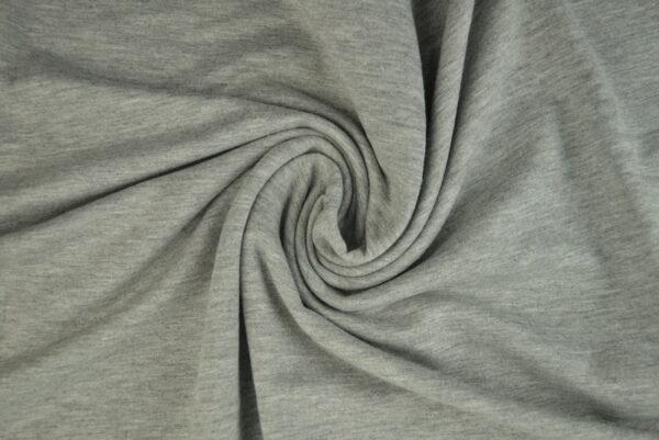 French Terry – Grijs melange, Hobby en Vrije tijd, Stoffen en Lappen, 120 cm of meer, 200 cm of meer, Grijs, Nieuw, Katoen, Ophalen of Verzenden