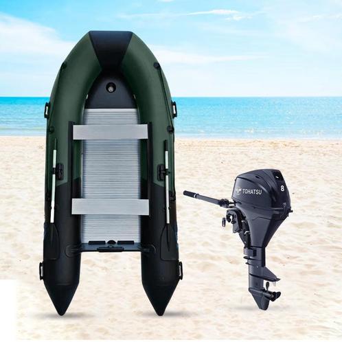 330 Boten  Combi Deal - Aluminium vloer - Tohatsu 8 PK, Watersport en Boten, Rubberboten, Nieuw, Overige materialen, Ophalen of Verzenden