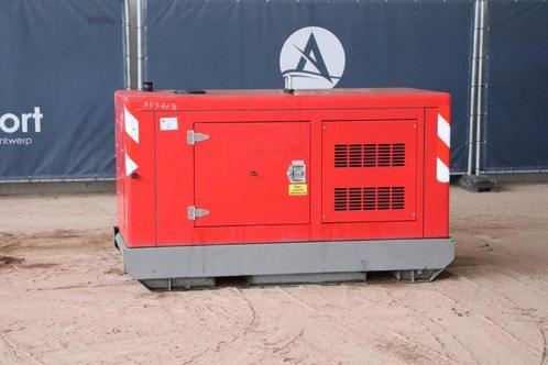 Veiling: Generator Genelec GRYW20 Diesel 20kVA, Zakelijke goederen, Machines en Bouw | Aggregaten, Ophalen