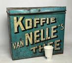 weduwe j. van nelle - Kist - blik - voorraadblik koffie, Antiek en Kunst