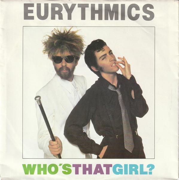 vinyl single 7 inch - Eurythmics - Whos That Girl?, Cd's en Dvd's, Vinyl Singles, Zo goed als nieuw, Verzenden
