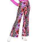 Disco 70S Broek Paars Roze Dames, Kleding | Dames, Carnavalskleding en Feestkleding, Verzenden, Nieuw