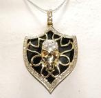 Hanger - 18 karaat Geel goud - 6.14ct. tw. Diamant