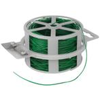 Talen Tools Geplastificeerd Binddraad 50m x 0.6mm - Tuino..., Tuin en Terras, Ophalen of Verzenden, Nieuw