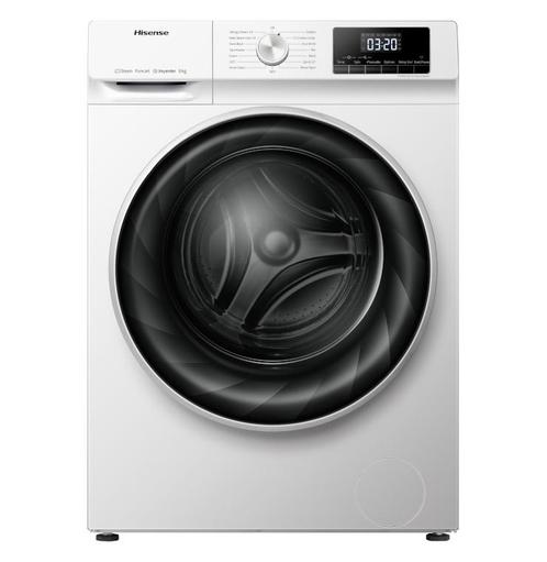 Hisense Wfqp9014evm Wasmachine 9kg 1400t, Witgoed en Apparatuur, Wasmachines, Nieuw, Voorlader, 85 tot 90 cm, Ophalen of Verzenden
