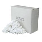 Poetslappen WTR Witte tricot lappen gekleurd randje - doos 1, Verzenden