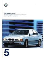 1998 BMW 5 SERIE SEDAN BROCHURE ENGELS, Boeken, Auto's | Folders en Tijdschriften, Nieuw, BMW, Author