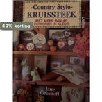 Country style : kruissteek 9789024351657 Greenhoff, Boeken, Verzenden, Zo goed als nieuw, Greenhoff