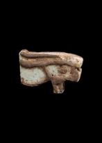 Oud-Egyptisch Faience Klein Wedjat-amulet (Zonder