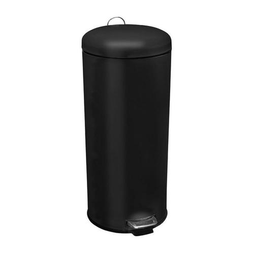 Pedaalemmer XL - 30 liter - zwart, Huis en Inrichting, Woonaccessoires | Prullenbakken, Verzenden