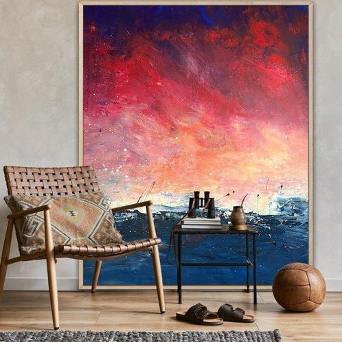 Ester Reut - E Lamore nell’aria XXL, Antiek en Kunst, Kunst | Schilderijen | Modern