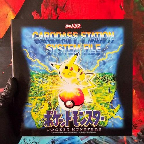 1 Empty Album - Carddass Station System File -> Mint, Hobby en Vrije tijd, Verzamelkaartspellen | Pokémon