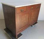 Hoog dressoir - Carrara marmer