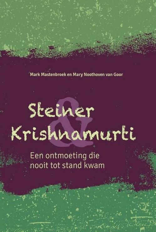 9789492326829 Steiner  Krishnamurti Mark Mastenbroek, Boeken, Biografieën, Nieuw, Verzenden