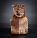 Pre-Columbiaans. Moche Uil keramiekvaas Met Spaanse
