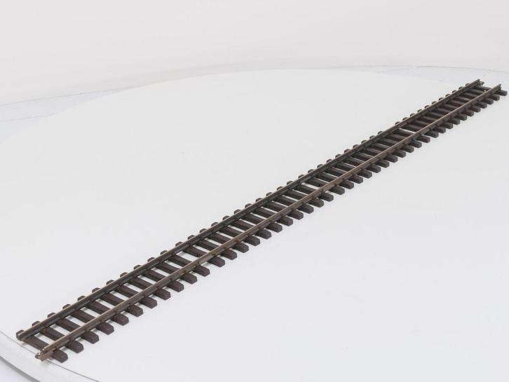 LGB 10610 Gerades Gleis, 1200mm, Ongepoets, met schroefba..., Hobby en Vrije tijd, Modeltreinen | Overige schalen, Rails, Gebruikt
