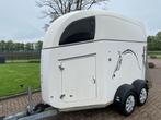 Degelijke Bockmann Comfort 2-paards Alu bodem en zadelkamer!, Dieren en Toebehoren, Paarden en Pony's | Trailers en Aanhangwagens