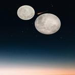 LED Plafondlamp - Trion Maan - 22W - Warm Wit 3000K -, Huis en Inrichting, Lampen | Plafondlampen, Ophalen of Verzenden, Nieuw