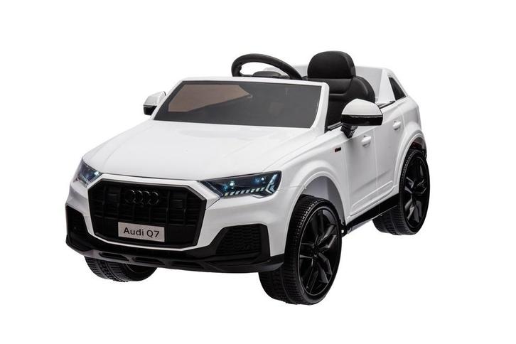 Audi Q7 elektrische kinderauto, 12 volt, rubber banden en me, Kinderen en Baby's, Speelgoed | Buiten | Accuvoertuigen, Nieuw, Ophalen of Verzenden